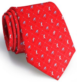 National Past-Tie: Tie - Red