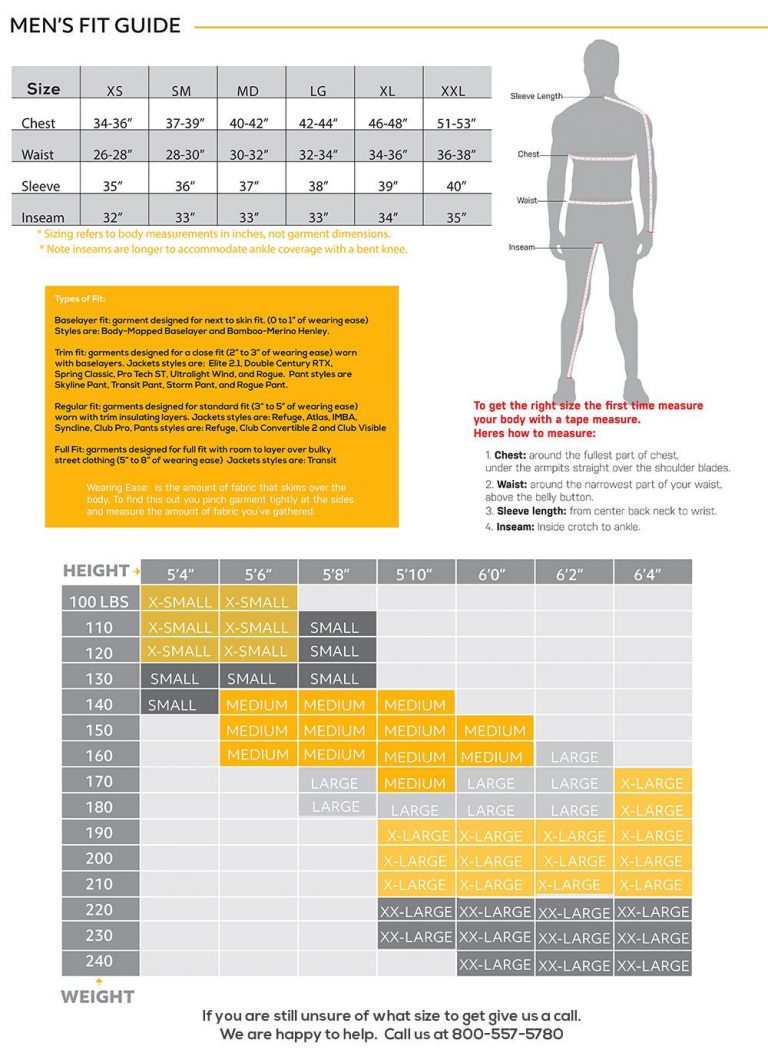 SIZE CHART - Bird Dog BayBird Dog Bay