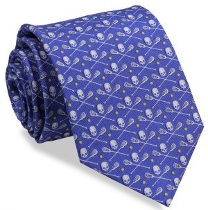 Lacrosse Bones: Tie - Blue