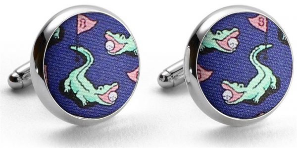 Hazard On Eight: Cufflinks - Navy