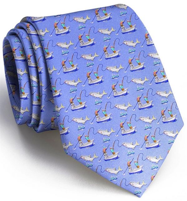 Tarpon Frenzy: Tie - Blue