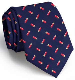 Shotgun Shells Club Tie: Tie - Navy