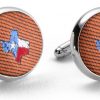 State of Texas Club Tie: Cufflinks - Gold