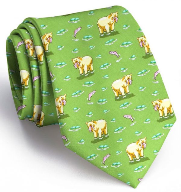 Bear Necessities: Tie - Green