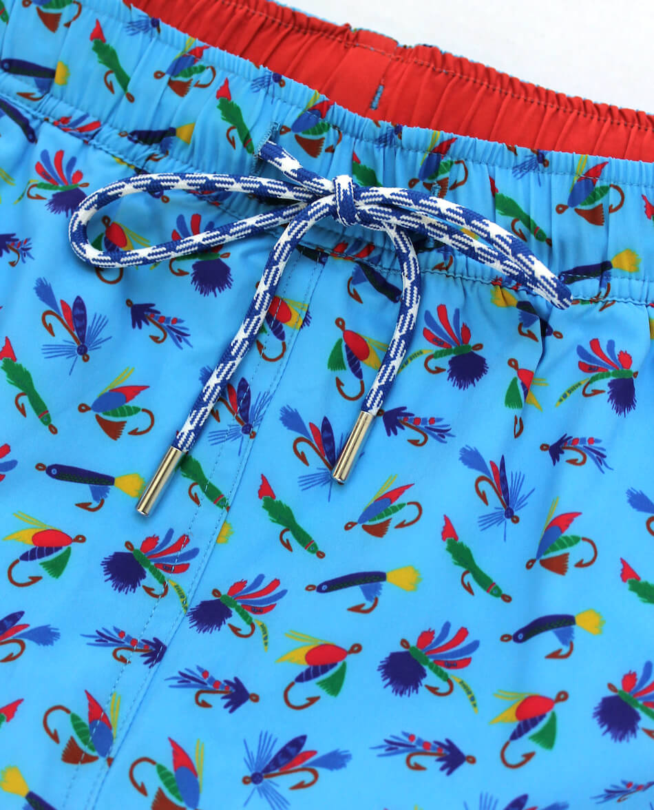 Let It Fly: Swim Trunks - Light Blue - Bird Dog BayBird Dog Bay