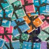 Tiki Happy Hour: Cotton Pocket Square - Fuchsia