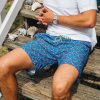 Drunken Crab: Swim Trunks - Blue