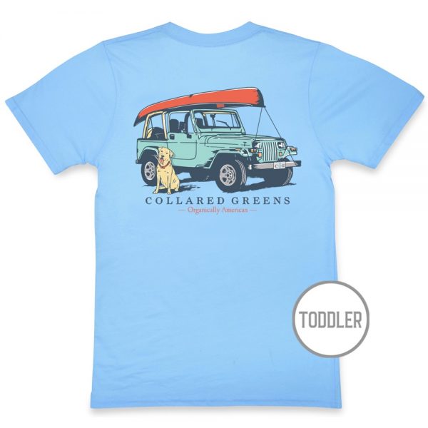 Jeep Dog: Toddler Short Sleeve T-Shirt - Carolina