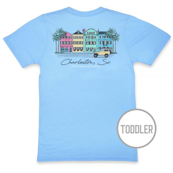 Rainbow Row: Toddler Short Sleeve T-Shirt - Carolina