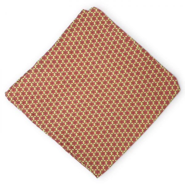 Garden: Silk Pocket Square - Green