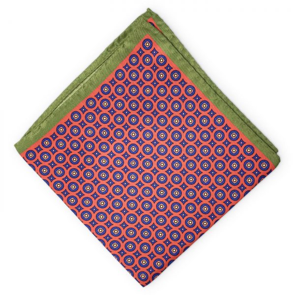 Georgetown: Silk Pocket Square - Red