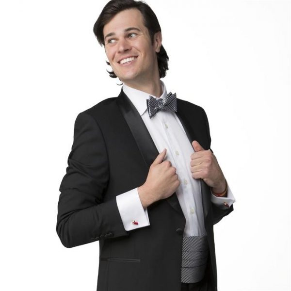 Textured Formal: Cummerbund Set - Black