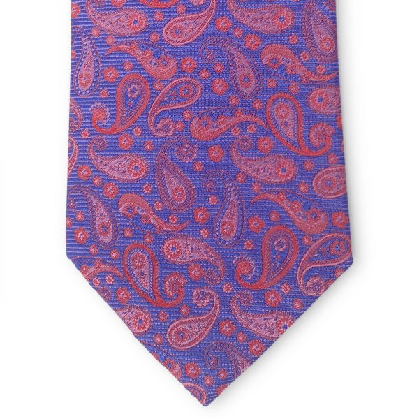 Bespoke Paisley Season: Tie - Blue