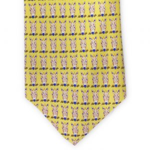 Zebra: Tie - Yellow