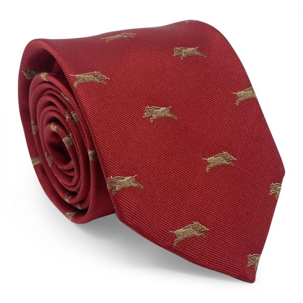 Wild Boar: Tie - Red