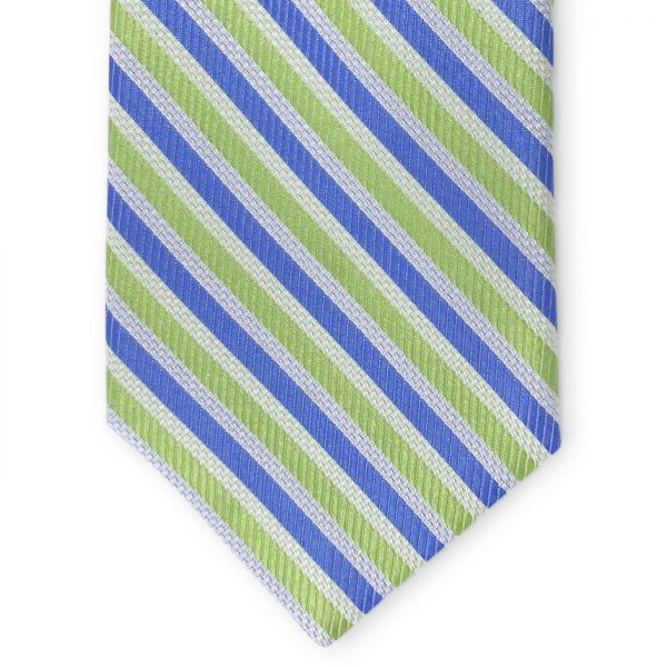 Belize: Tie - Blue/Green