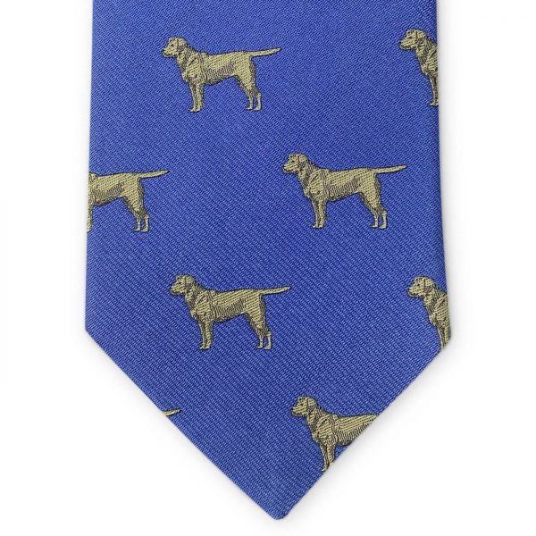 Labrador Retriever: Tie - Blue