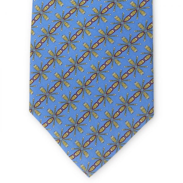 Row Boat: Tie - Blue