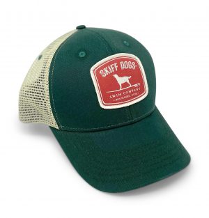 Hang Ten Hound: Badged Trucker Cap - Spruce