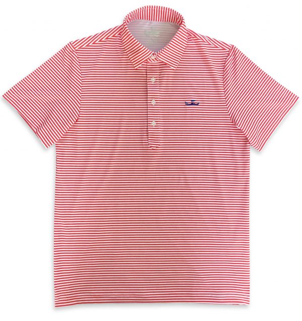 Skiff Dogs: Slack Tide Polo - Red/White