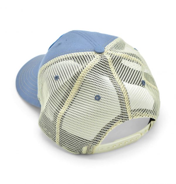 Aviator Lab: Badged Trucker Cap - Shoal Blue