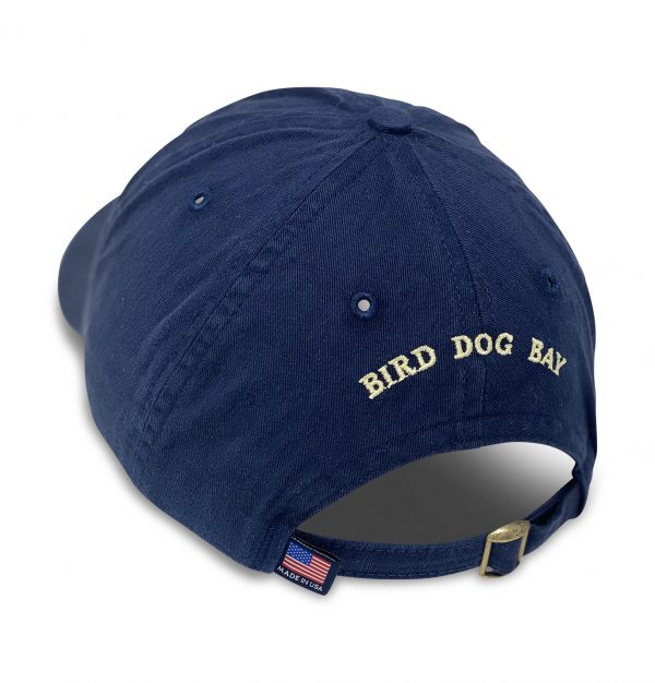 Yellow Lab: Embroidered Twill Cap - Navy