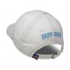 Hang Ten Hound: Embroidered Twill Cap - White