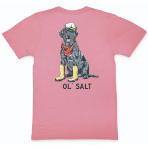 Ol' Salt: Short Sleeve T-Shirt - Pink