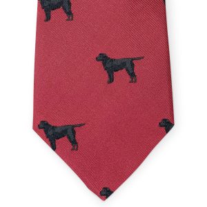 Labrador Retriever: Tie - Red/Black