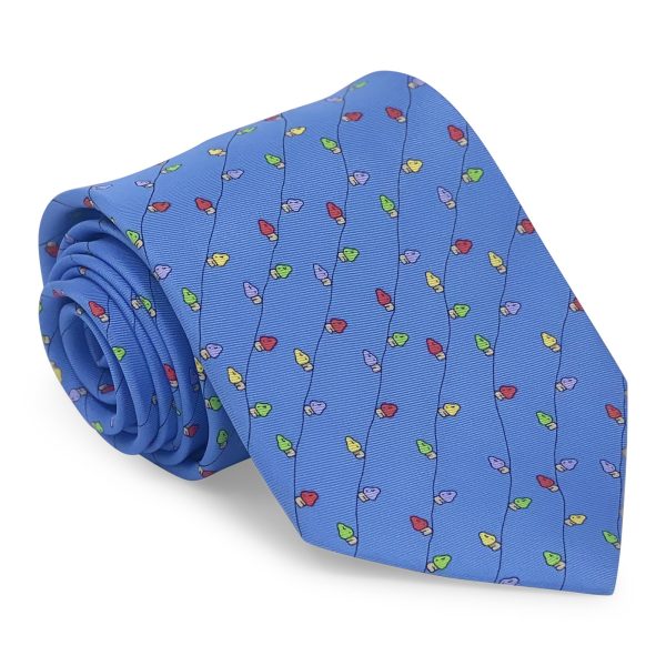 Holiday Lights: Tie - Blue