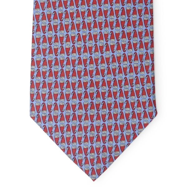 Santa Hats: Tie - Blue