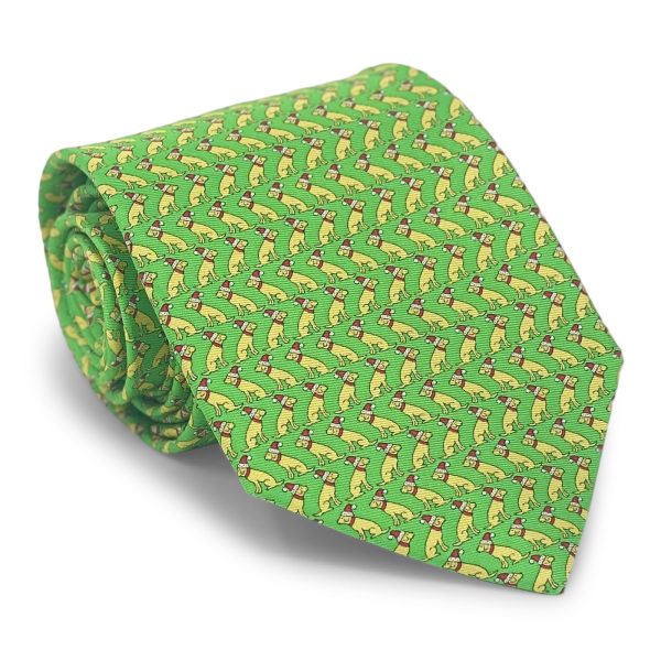 Santa Paws: Tie - Green